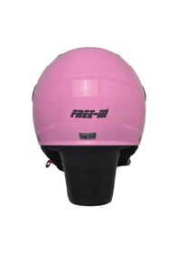 Resim Free M Yarım Camlı CE Abs Material Çocuk Motosiklet Kaskı Pembe 