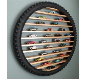 Resim Huzur E-Ticaret Duvar Rafı Tekerlek Oyuncak Park 