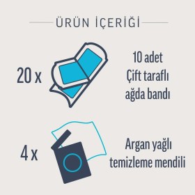 Resim Veet Professional Yüz Ağda Bandı 20'li Hassas Ciltler 