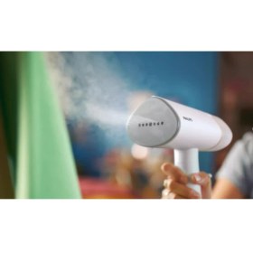 Resim Kompakt ve Katlanabilir El Tipi Düzleştirici, Beyaz 