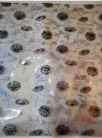 Resim Şeffaf Masa Örtüsü 1,7 Mm 80 Cm X 150 Cm Kalın Desenli Pvc Kayma (536994768)-Şeffaf-80 X 150 
