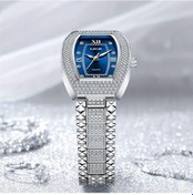 Resim Fochsia Lıge Erkekler İçin Derin Mavi Dijital Kronograf Çelik Kordon Şık Kol Saati Diğer 