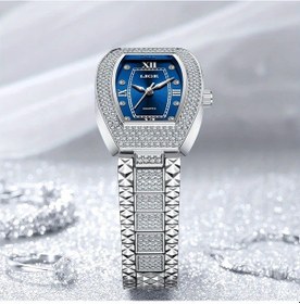 Resim Fochsia Lıge Erkekler İçin Derin Mavi Dijital Kronograf Çelik Kordon Şık Kol Saati Diğer 