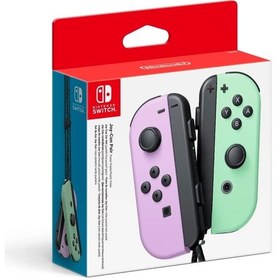 Resim Nintendo Switch Pastel Mor - Yeşil Joy-con Controller İthalatçı 