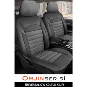 Resim Opel Astra Orjin Siyah Jakar Kumaş 