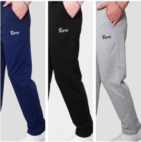 Resim Newforss Frs-2509x3 Unisex Eşofman Altı 3'lü Paket Çok Renkli 