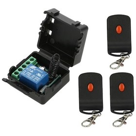 Resim Youmex Akıllı Kablosuz Kumanda Anahtarı - 3 Kumandalı, 433mhz Frekans, Dc12v, Kapı Kontrolü Ve Led Aydınlatma İçin 