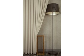 Resim ETAMİN TÜL VİZON RENGİ 1-2,5 ORTA SIK PİLE 150X260 