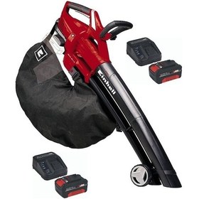Resim Einhell GE-CL 36 Li E 18V 4.0Ah Çift Akülü Yaprak Toplama ve Üfleme Makinesi 