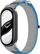 Resim Yıldızan ile Uyumlu Mi Band 10/9/8 için Hook Loop Kumaş Kordon Terletmeyen Nefes Alan Hafif Yapılı Cildi Tahr 