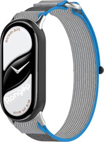 Resim Yıldızan ile Uyumlu Mi Band 10/9/8 için Hook Loop Kumaş Kordon Terletmeyen Nefes Alan Hafif Yapılı Cildi Tahr 