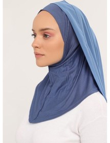 Resim Altobeh Hazır Lüks Pratik Hijablı Şifon Şal Kot 