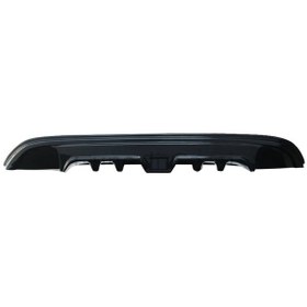 Resim Vw Golf 7 Custom Arka Ek Plastik Siyah Difüzör 2012 2013 2014 2015 2016 Arka-difizör-bodykit-ek 