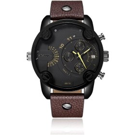 Resim Sones Fngeen 4006 Erkek Trend Su Geçirmez Kuvars Saat Altın Mavi Yüzey 