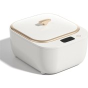 Resim Protezler Için Ultrasonik Temizleyici, Tüm Dişler Için Profesyonel Ultrasonik Temizleyici Makinesi, Retainer, Aligner Beyaz Abd Fişi (Yurt Dışından) 