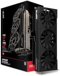 Resim XFX Swift AMD Radeon RX 9070 XT Üçlü Fan 16GB GDDR6 FSR 4 