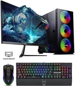 Resim IZOLY Baal X I5-10400f 32gb 512gb M.2 Nvme 1660s 6gb 24" Oyuncu Masaüstü Bilgisayarı 