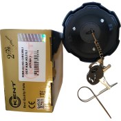 Resim Kent Depo Kapağı 80MM Axor Tip Döküm Zincirli Cırtlı Siyah MMK06NS 