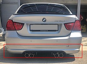 Resim Bmw E90 2005-2012 M3 Arka Tampon Eki 