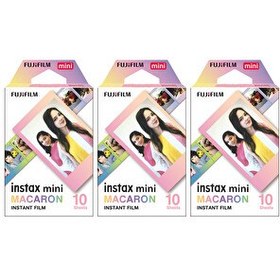 Resim Fujifilm Instax Mini Macaron 10x3 Film Seti 