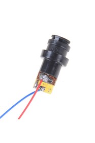 Resim Alkatronik Kablolu Nokta Lazer Modül Plastik Kafa 3v 5v 650nm Kırmızı 