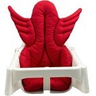 Resim Pamuk Atölyesi Antilop Melek Kanatlı Küçük Mama Sandalyesi Minderi - Kırmızı 