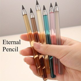 Resim Sınırsız Kalem, 0.5mm Tel Çapı, Hb Sertlik, Plastik Malzeme, Mürekkepsiz, Kalıcı, Değiştirilebilir Uç, Sharpen Olmadan, Öğrenciler, Ev Ofisi, Okul Malzemeleri için 