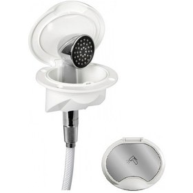 Resim Osculati ITALY Pvc 4 Metre Hortumlu Lüks Tip Duş & Yuva Seti 