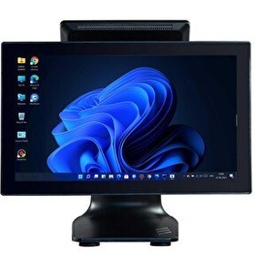 Resim ZenPos TX-1560M i5 4200U 8GB 256SSD 15.6" HD Multi Dokunmatik 10.1" Müşteri Ekranlı All In One POS Bilgisayar 