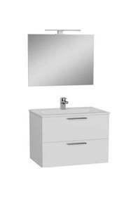 Resim Vitra Mia Banyo Dolabı Seti 80 Cm Parlak Beyaz 75024 Beyaz 