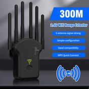 Resim OEKE WiFi Sinyal Yükseltici - Çift Bantlı 2.4G/5GHz Yayıcı, 6 Anten ile, WiFi 6-1200Mbps Desteği, Ethernet Portu, Uzun Menzilli Kablosuz Ağ Genişletici, Ev Kullanımı için, Avrupa Standart Fiş, Voltaj Aralığı 110V-240V, Pil Gerektirmez, Avrupa Standart Fiş 
