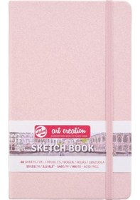 Resim Talens Sketchbook Sert Kapak Eskiz Çizim Defteri 13x21 Cm. Pembe 