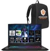 Resim MSI Katana 17 13VEK36 i7 13620H 24GB 256GB SSD RTX4050/6GB 105W 17.3" FHD 144Hz W11P & PER4 ÇANTA 