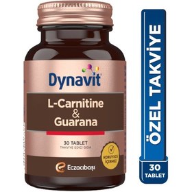 Resim Dynavit L-Carnitine & Guarana 30 Tablet 