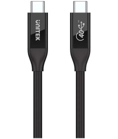 Resim Unıtek Usb4 Thunderbolt Kablo 0.8mt 40gbps, 8k&60hz,100w C14100bk-0.8m 