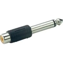 Resim Oem Mono 6.3 mm Rca Aparat Dönüştürücü 