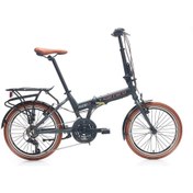 Resim Carraro 20*Flexi 121 350H 21 Vites V Fren Katlanır Bisiklet Mat Antrasit 