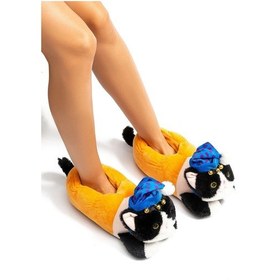 Resim Twigy Alis Kadın Hayvanlı Panduf Siyah 36/41 EE0558 Siyah 