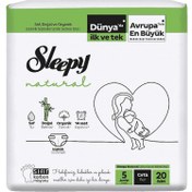 Resim Sleepy Natural Junior Çocuk Bezi 20'li 11-18 kg 