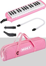 Resim Midex ML-32PK Pembe 32 Tuşlu Melodika Seti 