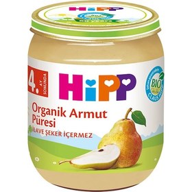 Resim Hipp Organik Armut Püresi 4+ Ay Kavanoz Maması 125 G 