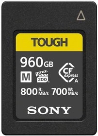Resim Sony CEA-M960T Hafıza Kartı (960 GB, Tough, CFexpress Tip A) 