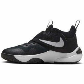 Resim Nike Team Hustle D 11 Unisex Siyah Çocuk Basketbol Ayakkabısı 
