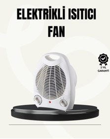 Resim SHNSTORE Mini Elektrikli Isıtıcı - Taşınabilir Fanlı Isıtma Sistemi 