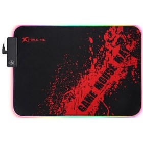 Resim Işıklı Oyuncu Mouse Pad Kaydırmaz Xtrike Me Mp-602 Rgb 350X250X3M 