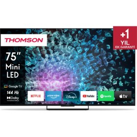 Resim Thomson 75MG7C15 75" 189 Ekran Uydu Alıcılı 4K Ultra HD Google Smart MiniLED TV 