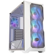 Resim Cooler Master Masterbox Td500 Usb3.2 4X12Cm Fan Atx Beyaz (Mcb-D500D-Wgnn-Stu) 