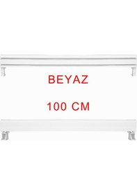 Resim Dekoratif Perde Kornişi Alüminyum Dekoratif Ray Korneşi 100 Cm 