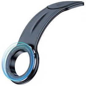Resim Go Des GD-HD988 Magnetik M-safe Uyumlu Bükülebilen Eğimli ve Düz Zemin Araç Telefon Tutacağı - Siyah 