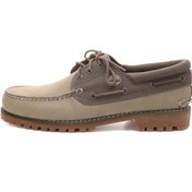 Resim B0A6DXWEO81-R Timberland Authentic Boat Shoe Erkek Spor Ayakkabı Krem 